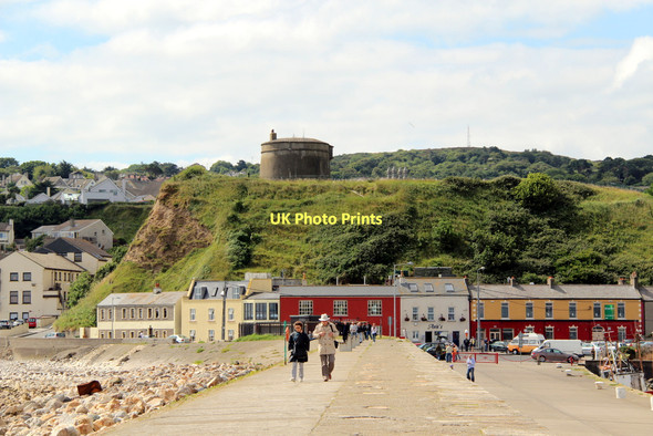Photo 6"x4" Martello Tower from West Pier, Howth, Ireland Howth c2011