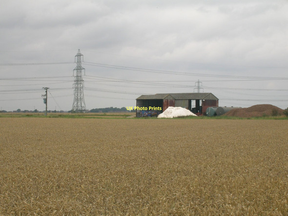 Photo 6"x4" Farm buildings near Amcotts Amcotts c2011