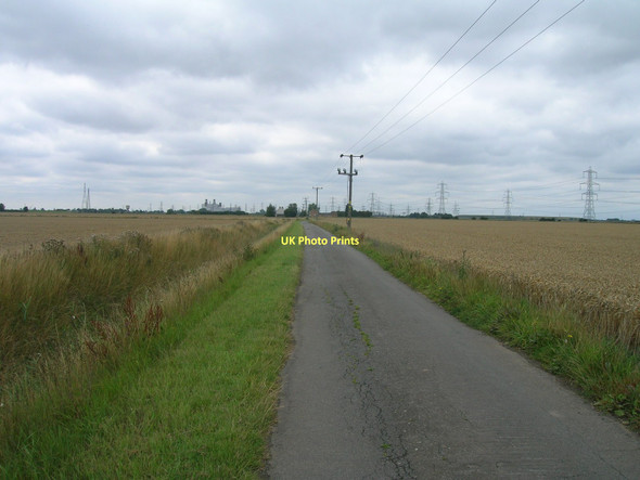 Photo 6"x4" Middle Road towards the B1392 Amcotts c2011