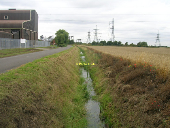 Photo 6"x4" Keadby Common Drain Keadby c2011