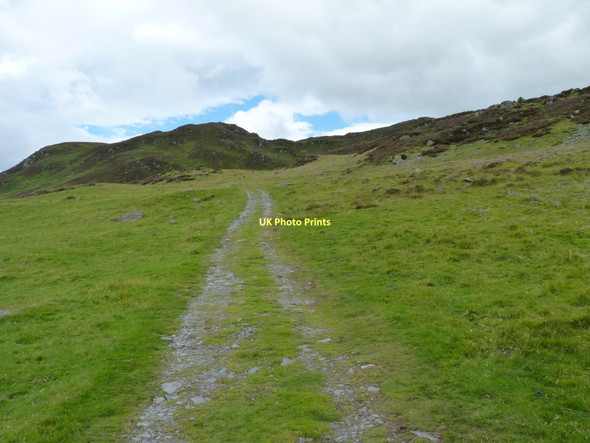 Photo 6"x4" Uphill track Little Glenshee c2011