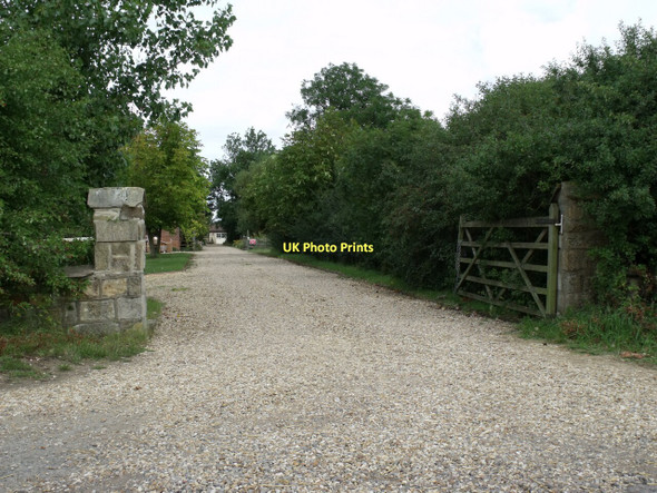 Photo 6"x4" Driveway to Fen House North Carlton\/SK9477 c2011