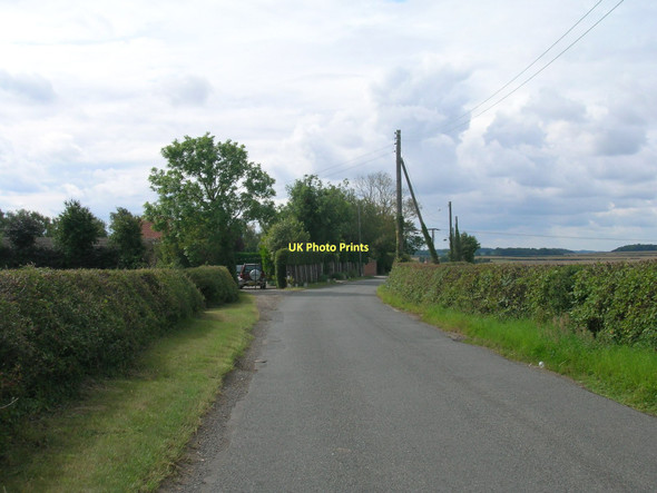 Photo 6"x4" Gildingwells Road heading south Gildingwells c2011
