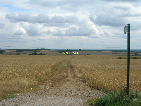 Photo 6"x4" Bridleway towards Letwell Gildingwells c2011