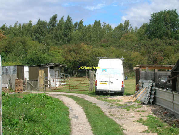 Photo 6"x4" Farm track off Steadfolds Lane Brookhouse\/SK5188 c2011