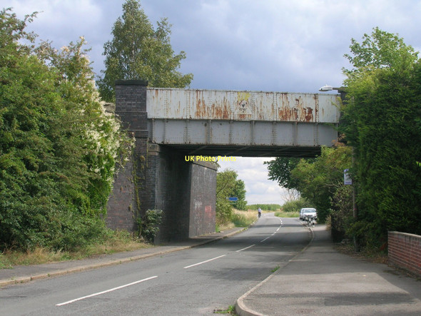 Photo 6"x4" Railway bridge over Steadfolds Lane Brookhouse\/SK5188 c2011