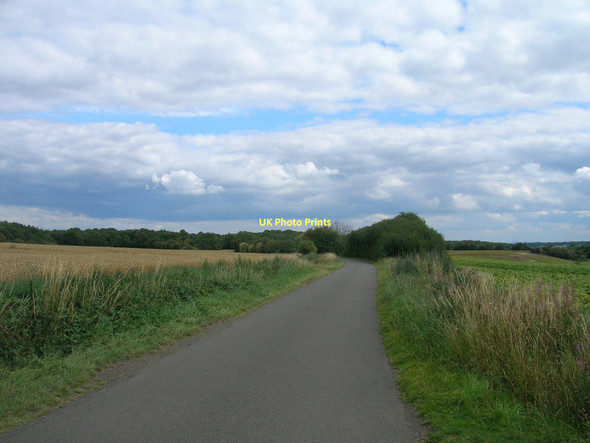 Photo 6"x4" East Field Lane heading east Laughton en le Morthen c2011