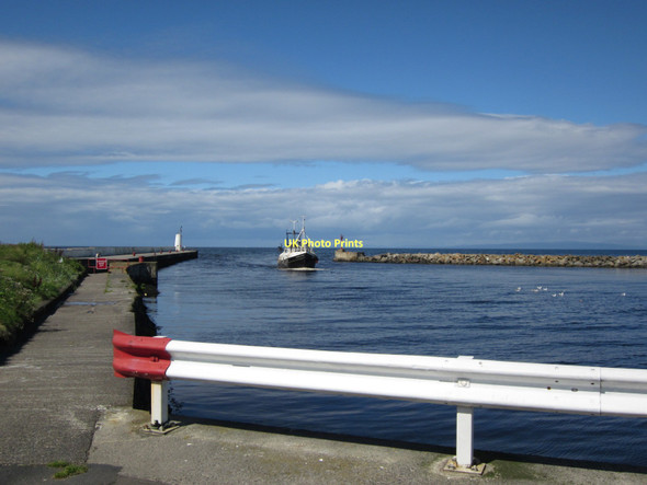 Photo 6"x4" Girvan Harbour Girvan c2011