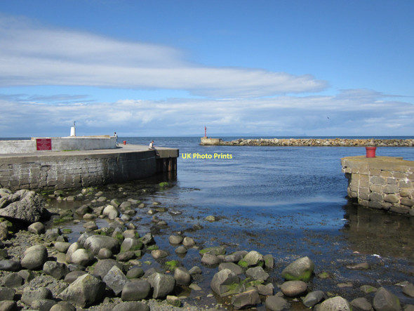 Photo 6"x4" Girvan Harbour Girvan c2011