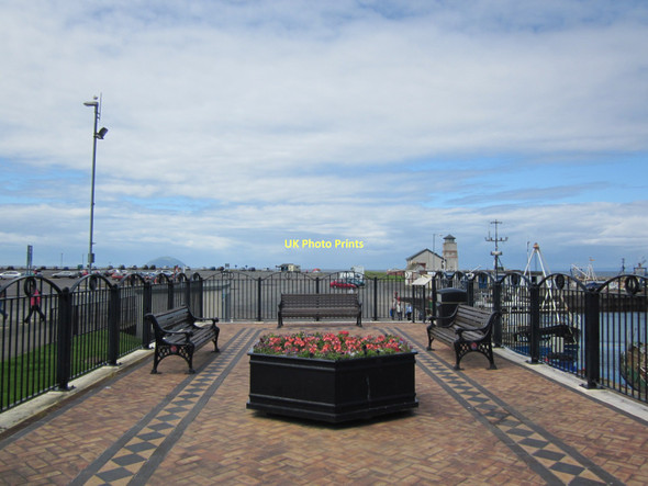Photo 6"x4" Girvan Harbour Girvan c2011 P1