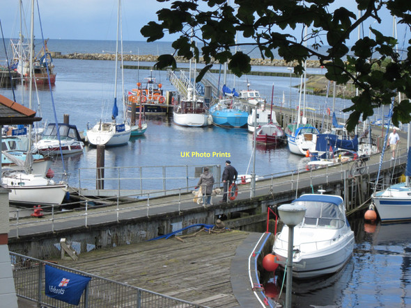Photo 6"x4" Girvan Harbour Girvan c2011