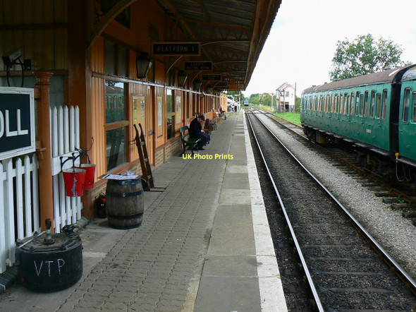 Photo 6"x4" Hayes Knoll Station, Swindon and Cricklade Railway Hayes Knoll c2011