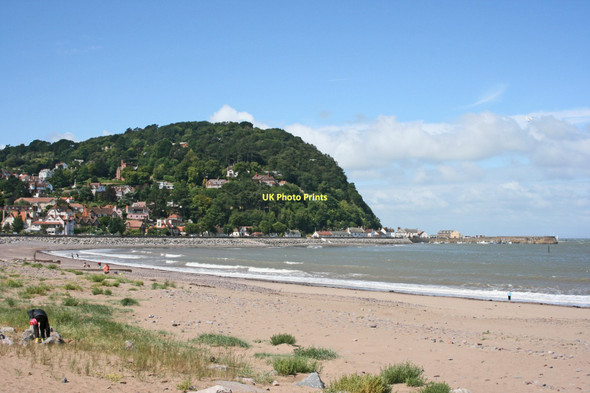 Photo 6"x4" North Hill And Beach, Minehead Minehead c2011