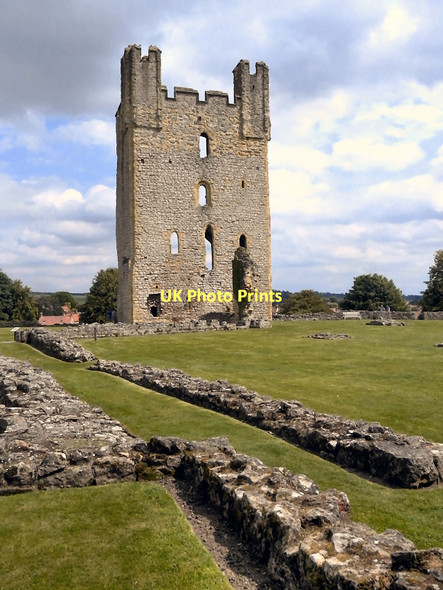 Photo 6"x4" Helmsley Castle East Tower Helmsley c2011
