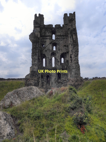 Photo 6"x4" Helmsley Castle East Tower Helmsley c2011