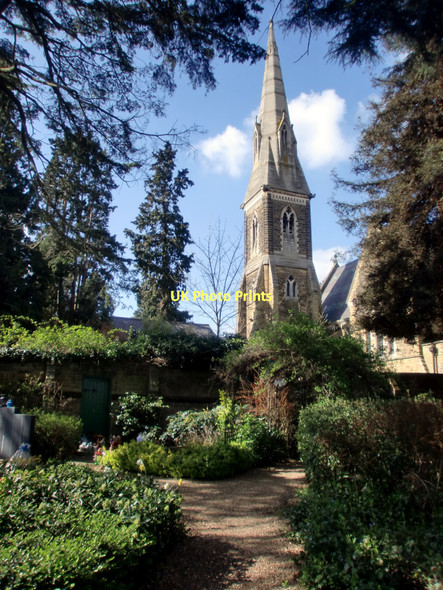 Photo 6"x4" Chapel, New Southgate Cemetery, London N11 Friern Barnet c2011