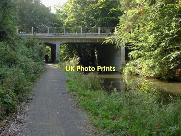 Photo 6"x4" Deepcut Bridge Frimley c2011