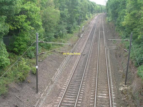 Photo 6"x4" Railway towards Retford Bawtry c2011