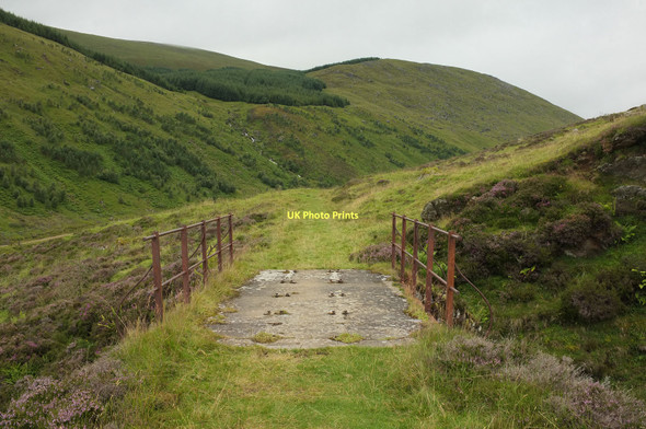 Photo 6"x4" Railway bridge over Allt a' Choire Bhric Creag a' Ch\u00e0ise c2011
