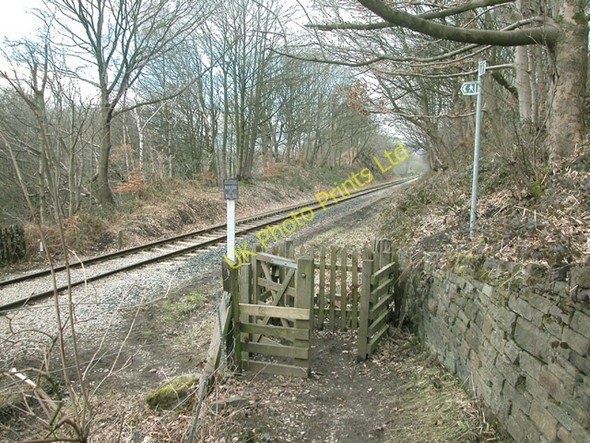 Photo 6"x4" Railway crossing Ramsbottom c2006