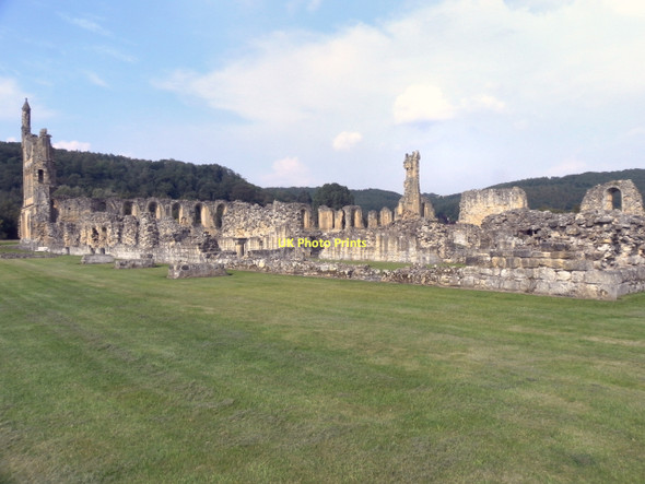 Photo 6"x4" Byland Abbey Byland Abbey c2011