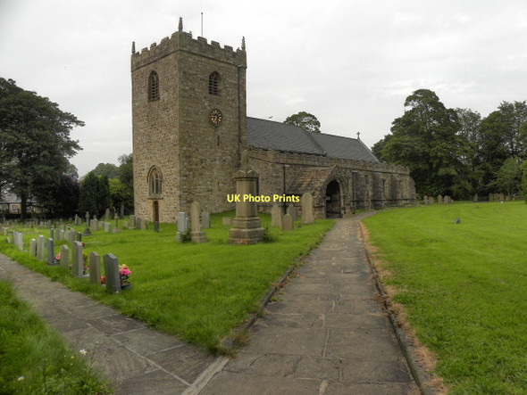 Photo 6"x4" The Parish Church of St Mary the Virgin, Gisburn Gisburn c2011