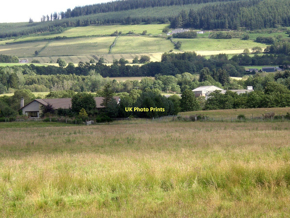 Photo 6"x4" A roadside cottage Strachan c2011