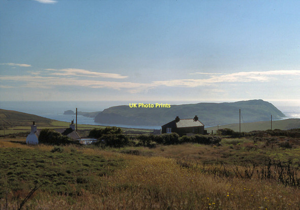 Photo 6"x4" View from Mull Hill Cregneash c1979