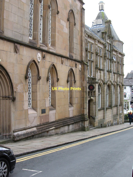 Photo 6"x4" Clitheroe - Town Hall and Library Clitheroe\/SD7441 c2011