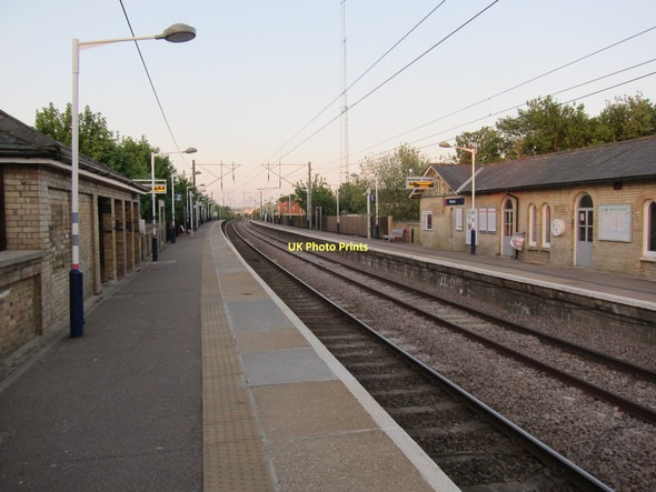 Photo 6"x4" Baldock station Baldock c2011