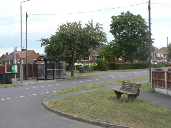Photo 6"x4" Collyer Road at Lee Road Calverton\/SK6149 c2011