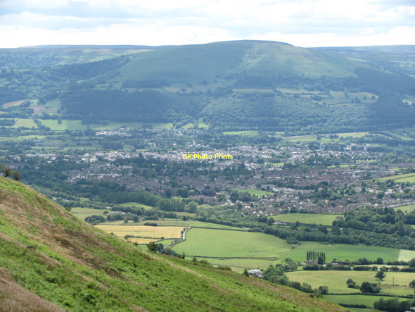Photo 6"x4" View from the Skirrid Brynygwenin c2011