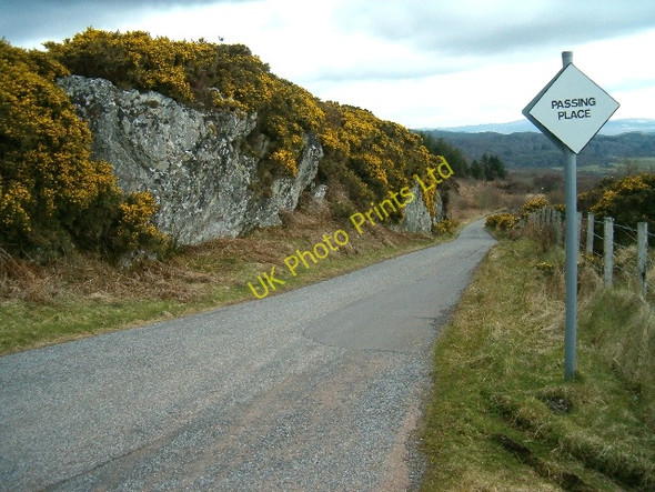 Photo 6"x4" Passing place Kilberry\/NR7164 c2006