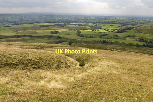 Photo 6"x4" Sunken track on Burnslack Fell Fair Oak\/SD6446 c2011