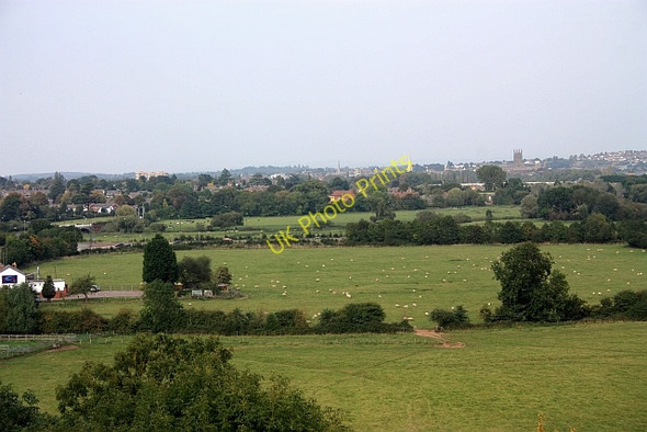 Photo 6"x4" The Teme flood plain Powick c2009