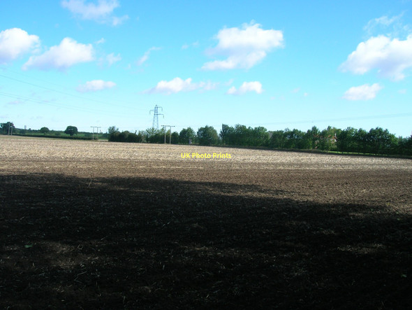 Photo 6"x4" Farmland near Ridge Farm Kelfield\/SE5938 c2011