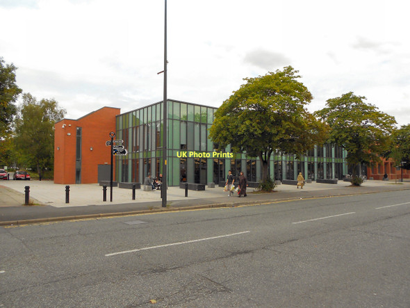 Photo 6"x4" Longsight Library Rusholme\/SJ8695 c2011