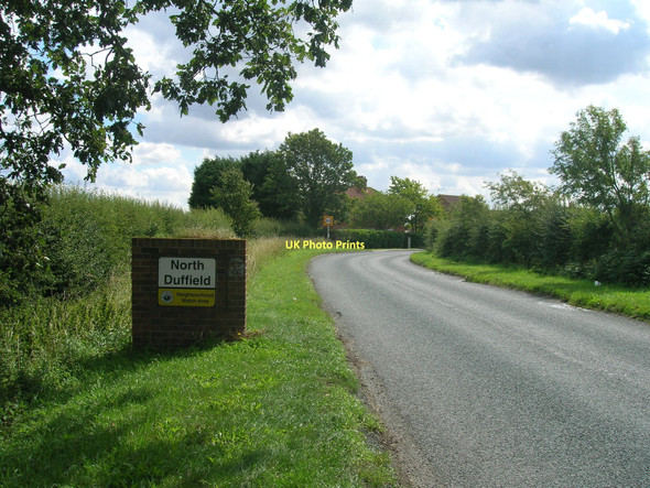 Photo 6"x4" Entering North Duffield North Duffield c2011