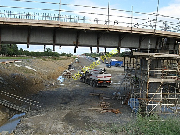 Photo 6"x4" Motorway Construction Paulstown c2009