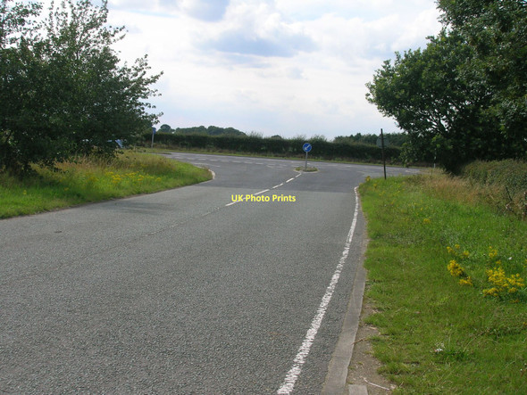 Photo 6"x4" Minor road junction with the A19 Deighton\/SE6244 c2011