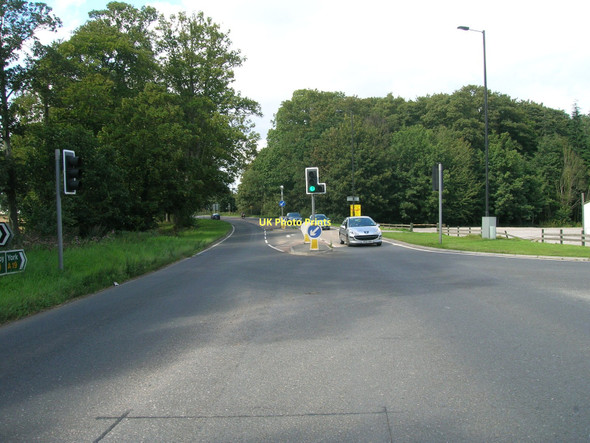 Photo 6"x4" A19 heading north at Crockey Hill Crockey Hill c2011