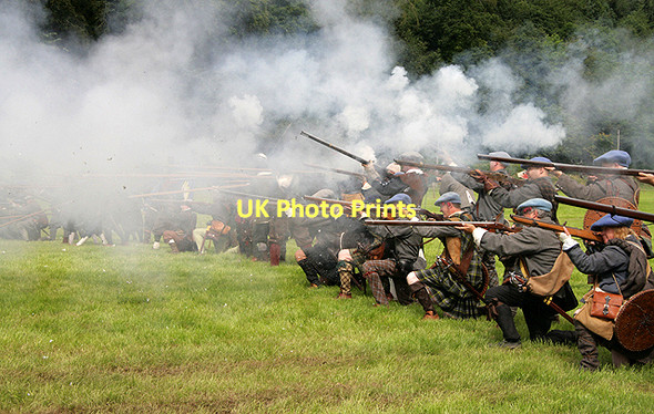 Photo 6"x4" The Battle of Philiphaugh re-enactment, 2011 Selkirk c2011