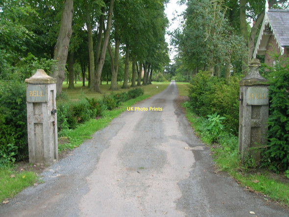 Photo 6"x4" Track to Bell Hall Naburn c2011