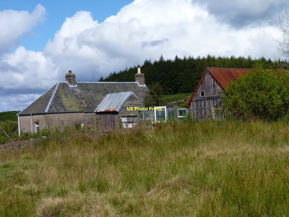Photo 6"x4" Raor Lodge from the south Dalguise c2011