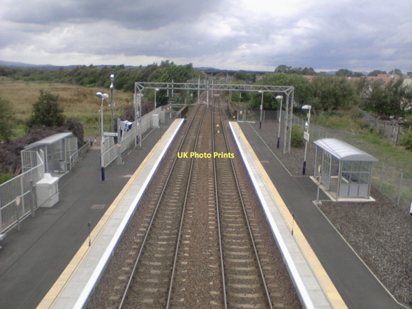 Photo 6"x4" Paisley St. James railway station, looking North-West Paisley c2011
