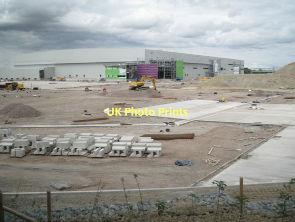 Photo 6"x4" Distribution complex under construction  Freasley c2011