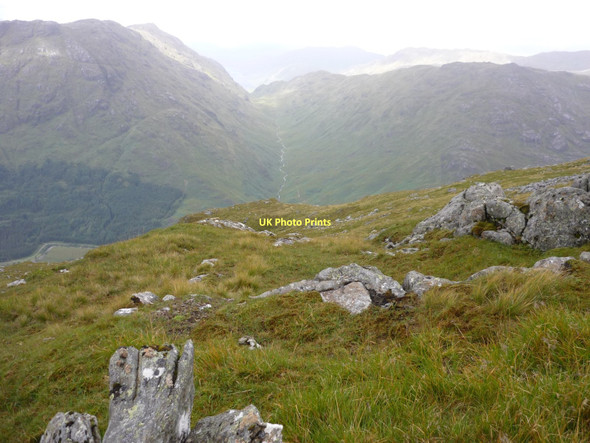 Photo 6"x4" West ridge of Meall an Uillt Chaoil Beinn an Tuim c2011