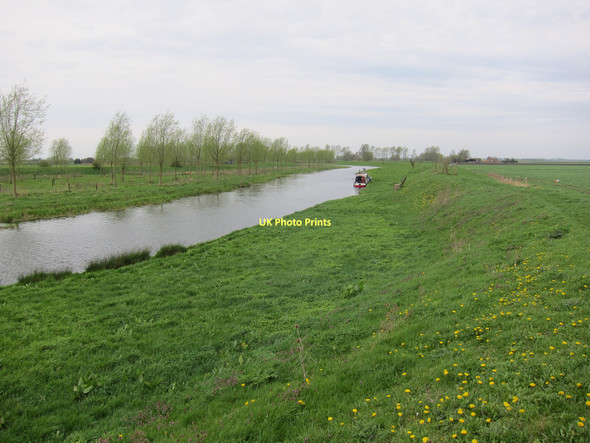 Photo 6"x4" River Great Ouse Aldreth c2011