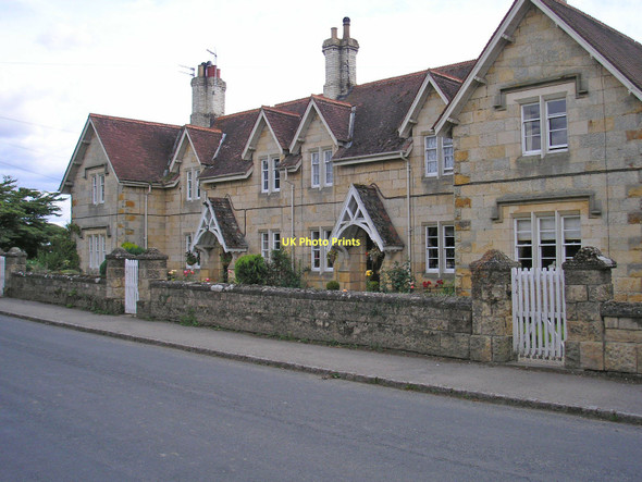 Photo 6"x4" Houses at Coneysthorpe Coneysthorpe c2011