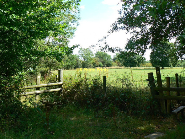 Photo 6"x4" Footpath junction, Minety Minety c2011